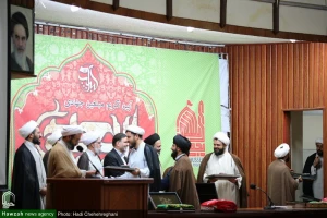 تصاویر/ آیین تکریم مبلغین جهادی اربعین