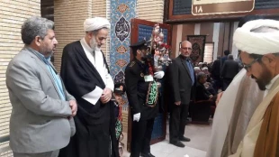 تجلیل از حماسه سازان اربعین حسینی در خمینی شهر اصفهان 3