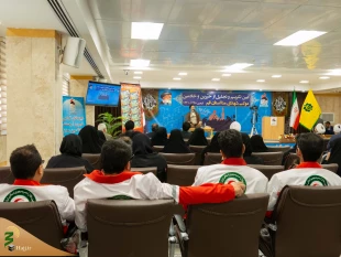 گزارش تصویری از آئین تجلیل از خیّرین و خادمین موکب شهدای منای قم 17
