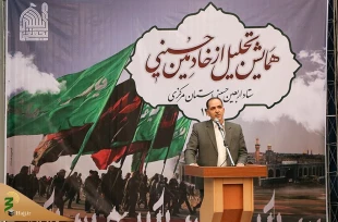 گزارش تصویری از همایش تجلیل از خادمین و دست‌اندرکاران اربعین حسینی(ع) استان مرکزی 6