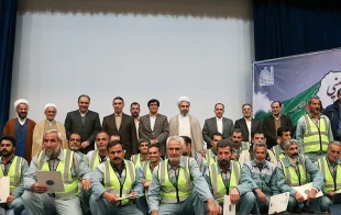 گزارش تصویری از همایش تجلیل از خادمین و دست‌اندرکاران اربعین حسینی(ع) استان مرکزی 13
