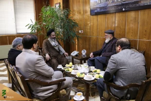 دیدار وزیرمشاور رئیس جمهورافغانستان با نماینده ولی فقیه در امور حج و زیارت 2