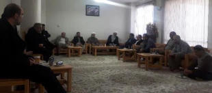 نشست مسئول دفتر نمایندگی بعثه اصفهان با شاغلین حج وزیارت این استان 2