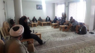 نشست مسئول دفتر نمایندگی بعثه اصفهان با شاغلین حج وزیارت این استان 3