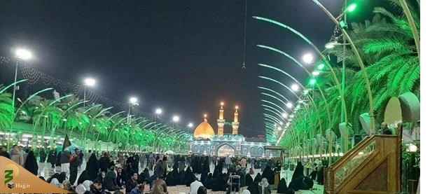دعای زائران ایرانی و عراقی برای دفع فتنه دشمنان در بین‌الحرمین+ فیلم 2