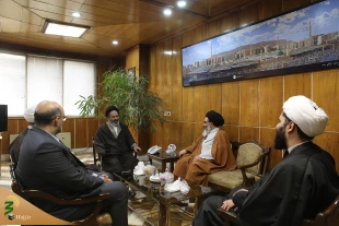 دیدار نماینده رهبر معظم انقلاب در سوریه با سرپرست حجاج ایرانی 3
