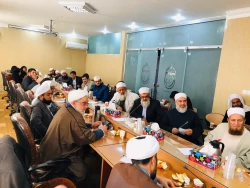 دیدار حجه الاسلام والمسلمین اکبری مدیریت امور اهل سنت بعثه مقام معظم رهبری با روحانیون و مدیران اهل سنت خراسان جنوبی 13