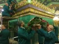 گل آرایی حرم مطهر حضرت زینب (س) + گزارش تصویری 7