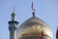 تعویض پرچم گنبد حرم حضرت زینب(س) 8