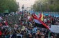 اقامه نماز بر پیکر شهید سپهبد قاسم سلیمانی و یاران مجاهد او به امامت رهبر انقلاب 3