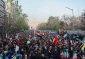 اقامه نماز بر پیکر شهید سپهبد قاسم سلیمانی و یاران مجاهد او به امامت رهبر انقلاب 4