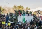 اقامه نماز بر پیکر شهید سپهبد قاسم سلیمانی و یاران مجاهد او به امامت رهبر انقلاب 10