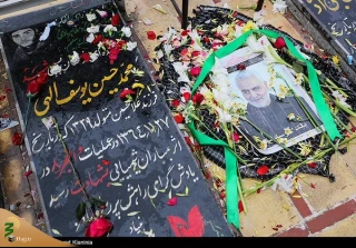 شهیدی که سردار شهید قاسم سلیمانی وصیت کرد کنار ا‌و دفن شود
