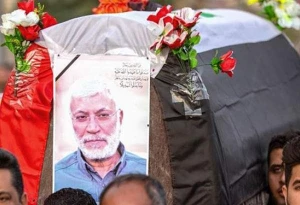 «ابومهدی المهندس» در «وادی السلام» نجف آرام گرفت
