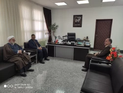 دیدار مسئول دفتر نمایدگی بعثه مقام معظم رهبری با معاونت سیاسی و امنیتی خراسان جنوبی  3