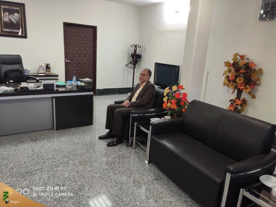 دیدار مسئول دفتر نمایدگی بعثه مقام معظم رهبری با معاونت سیاسی و امنیتی خراسان جنوبی  4