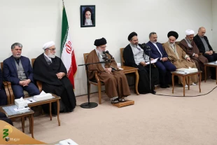 دیدار مسئولان حج با رهبر انقلاب 3