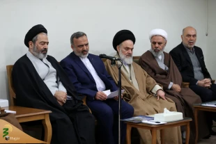 دیدار مسئولان حج با رهبر انقلاب 7