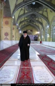 حضور رهبر انقلاب در مرقد مطهر امام راحل و گلزار شهدای بهشت زهرا 9
