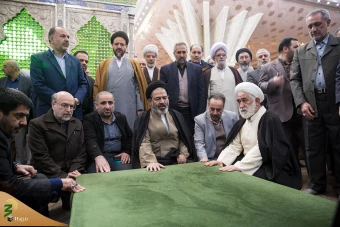 تجدید میثاق مسئولان حج وزیارت با آرمان های امام راحل 16