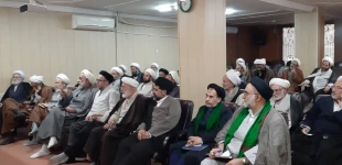 نشست توجیهی روحانیون حج سال 99 خراسان رضوی درمشهد برگزارشد 5