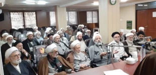 نشست توجیهی روحانیون حج سال 99 خراسان رضوی درمشهد برگزارشد 6