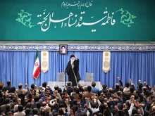 دیدار هزاران نفر از ذاکران و مداحان اهل بیت با رهبر معظم انقلاب