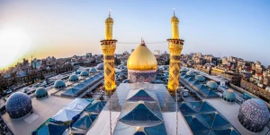 افتتاح پروژه تسقیف صحن مطهر عباسی