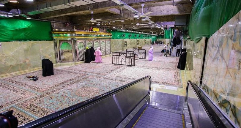 ساخت دو نیم ضریح سرداب غیبت امام زمان (عج) حرم سامرا در مرکزی 2