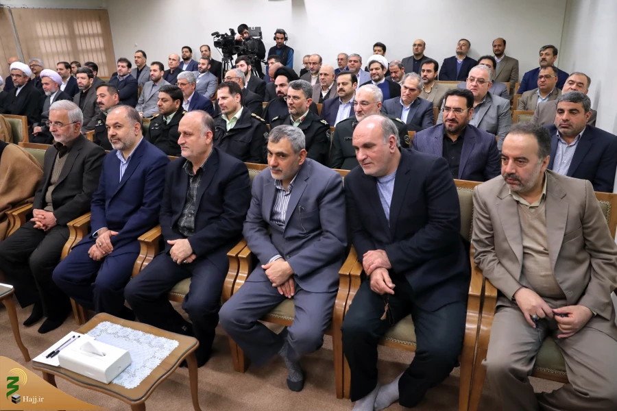 بیانات رهبر معظم انقلاب در دیدار دست اندرکاران حج 98 4