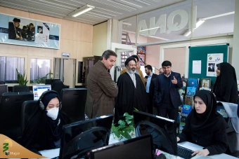 بازدید نماینده ولی فقیه در امور حج و زیارت از خبرگزاری ایکنا
 3