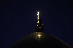 تعویض پرچم حرم حضرت زینب(س)+تصاویر 7