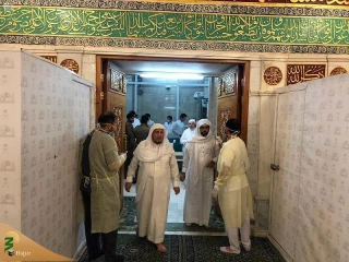 معاینه پزشکی تمامی کارمندان و کارگران مسجد نبوی