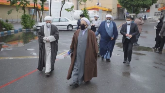 تقدیر خادمان ضیوف الرحمان از ایثارگران جبهه سلامت در شهرهای تهران، قم و مشهد 16