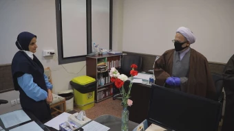 تقدیر خادمان ضیوف الرحمان از ایثارگران جبهه سلامت در شهرهای تهران، قم و مشهد 22