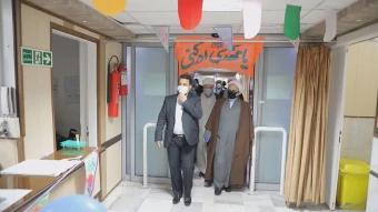 تقدیر خادمان ضیوف الرحمان از ایثارگران جبهه سلامت در شهرهای تهران، قم و مشهد 23