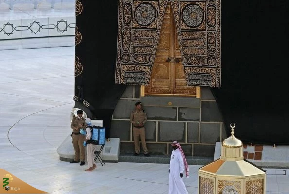 تصاویر اقامه نماز جماعت در مسجد الحرام 2