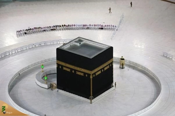 تصاویر اقامه نماز جماعت در مسجد الحرام 5