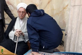 گزارشی از جلسات بعد از نماز مغرب آیت‌الله ابراهیم امینی