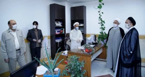بازدید سرپرست حجاج ایرانی از نمایندگی بعثه در منطقه قم