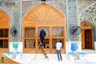 برنامه بهداشتی حرم امیرالمؤمنین(ع) در ایام ماه رمضان  6
