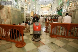 برنامه بهداشتی حرم امیرالمؤمنین(ع) در ایام ماه رمضان  7