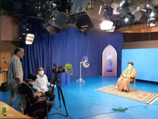 تصویربرداری برنامه تلویزیونی ویژه زائرین حج تمتع آغاز شد 
