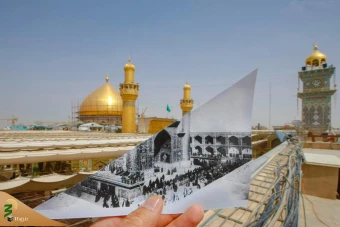 عکسهای قدیمی حرم امیرالمومنین علی علیه‌السلام 2