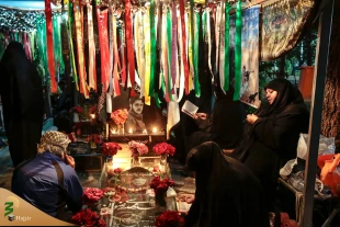 مراسم احیای شب بیست و یکم ماه رمضان در تهران 8