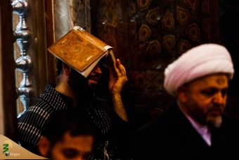 احیاء شب قدر در حرم حضرت امیرالمومنین علی (ع)   5