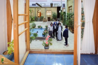بازدید نماینده ولی فقیه در امور حج و زیارت از خانه موزه مدرس 9