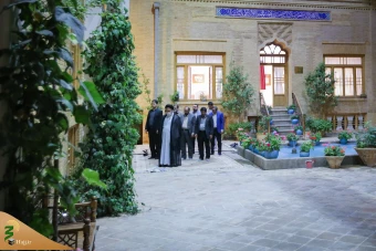 بازدید نماینده ولی فقیه در امور حج و زیارت از خانه موزه مدرس 22