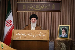 کلمة الإمام الخامنئی بمناسبة الیوم القدس العالمی   2
