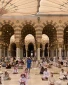 حضور زائران در مسجدالنبی (ص) با رعایت نکات بهداشتی 2